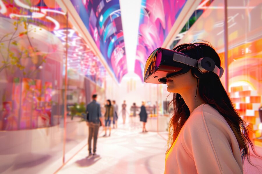 woman-experiencing-virtual-reality-modern