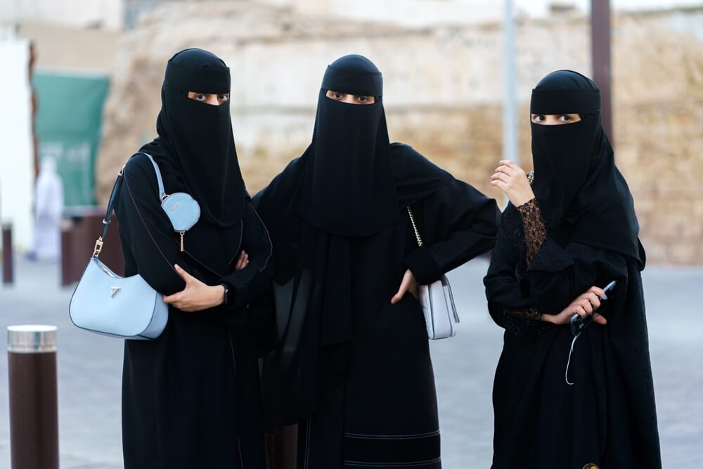 Ladies in Burqa