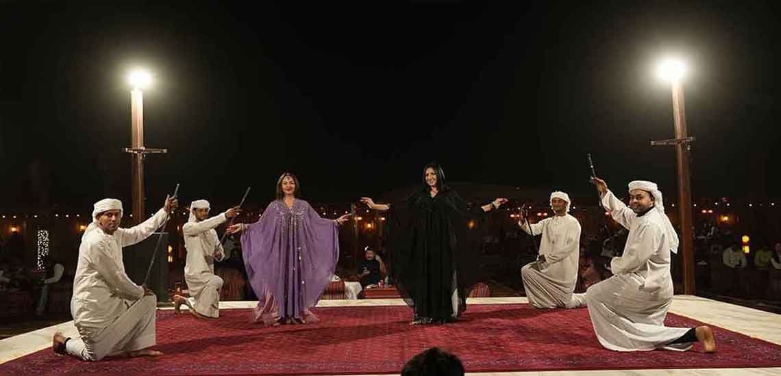 Traditional khaleeji Dance